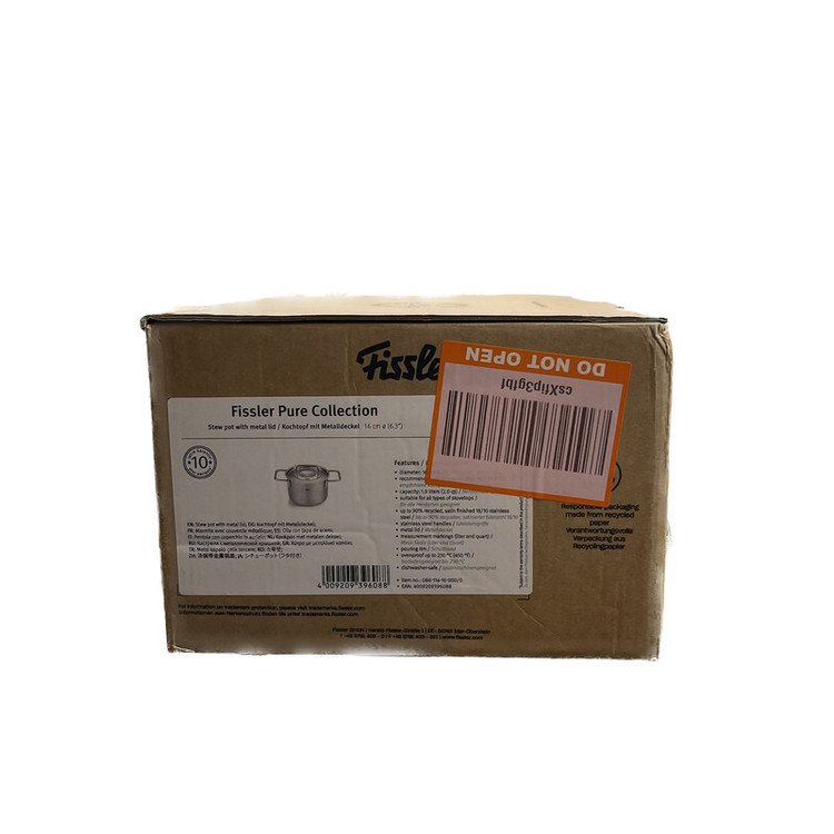 قابلمه استیل فیسلر مدل pure profi سایز 16