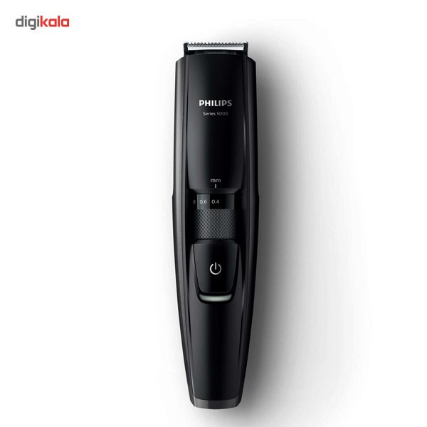ماشین اصلاح صورت فیلیپس مدل BT5200، 13 با تیغههای تمام فلزی ضد زنگ، قابلیت اصلاح در 17 اندازه مختلف از 0.4 تا 10 میلیمتر، نشانگر باتری 3 حالته، قابل استفاده با سیم و بدون سیم، قابلیت شستوشو، مدت زمان استفاده 60 دقیقه و شارژ سریع