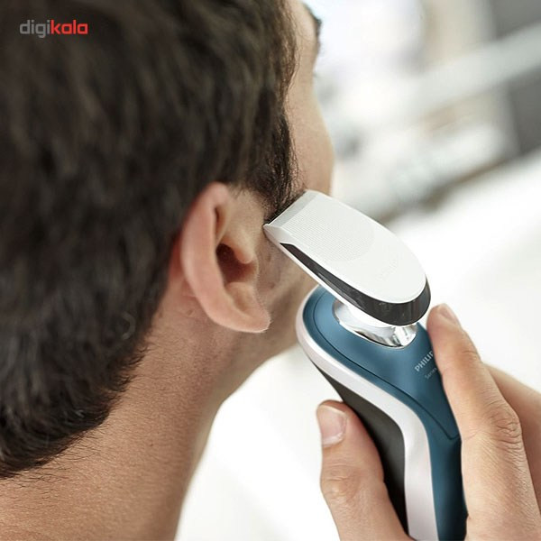 ماشین اصلاح صورت فیلیپس مدل S7370/12 با تیغه استیل ضدزنگ، اصلاح چرخشی، مناسب استفاده خشک و مرطوب، سری منعطف در 5 جهت، شارژ سریع 5 دقیقهای، 50 دقیقه زمان استفاده، چراغ نشانگر باتری و نشانگر تعویض سری