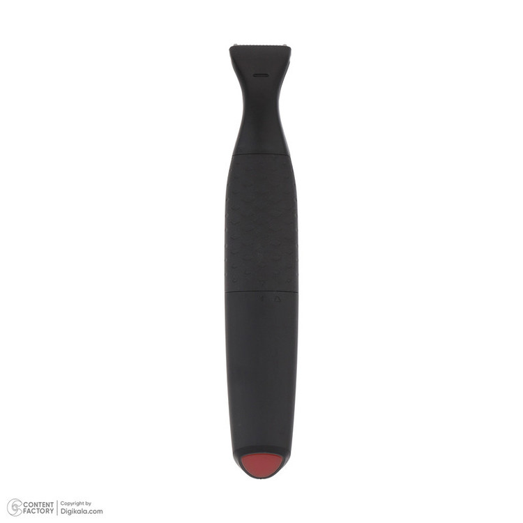ماشین اصلاح موی صورت و بدن فیلیپس مدل MG1100، اصلاح به صورت تریمر، منبع انرژی باتری AA، تکنولوژی اصلاح به صورت برش مستقیم، به همراه برس تمیز کننده، سه عدد شانه و دو عدد سری، ضد آب و قابل شستشو، جنس تیغه از استیل ضد زنگ