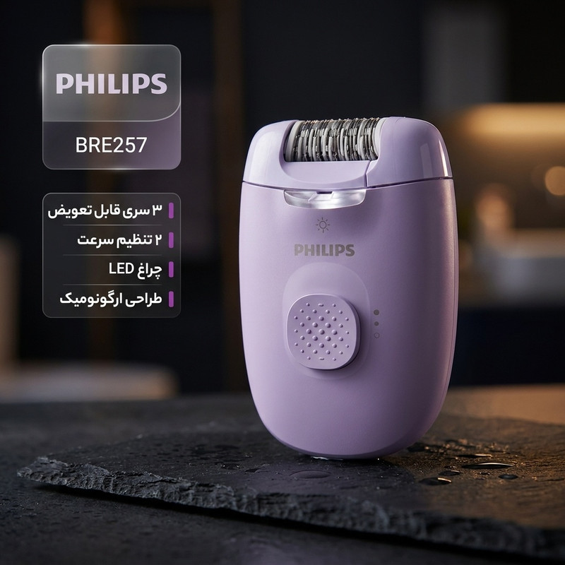 اپيلاتور بدن فيليپس مدل BRE257